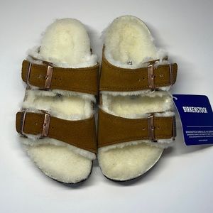 Birkenstock Arizona Shearling Kids Slipper/Sandal